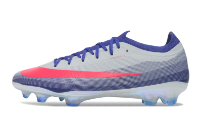 Nike Air Zoom Mercurial Vapor 17 Elite FG Firm Ground Soccer Cleats - Grey/Platinum Tint/Hyper Pink