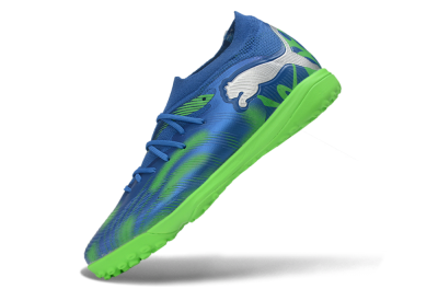 Puma Future 9 Ultimate TF Artificial Turf Soccer Shoes - Blue/Electric Blue/Lime Green