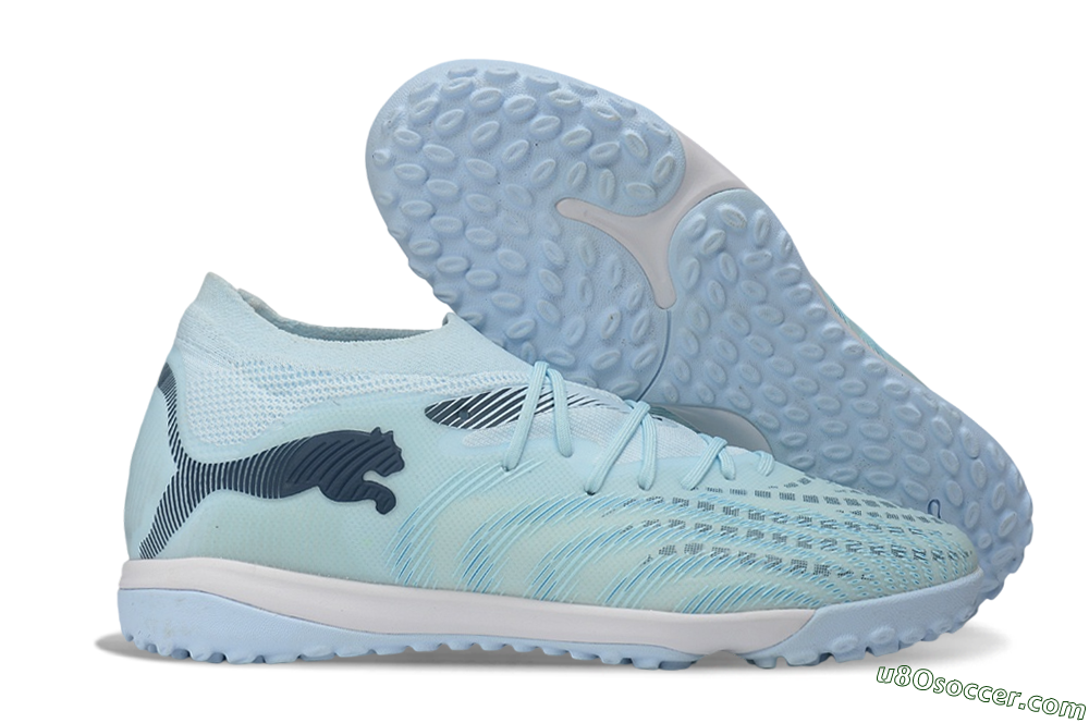 Puma Future 9 Ultimate TF Artificial Turf Soccer Shoes - Blue/Ice Blue/Navy Blue 1