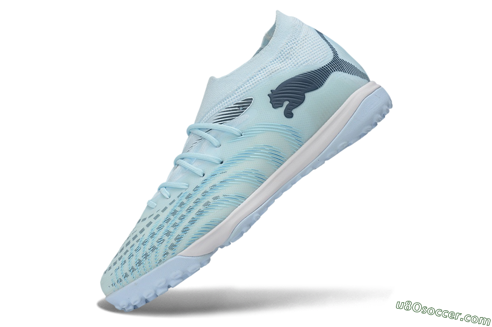 Puma Future 9 Ultimate TF Artificial Turf Soccer Shoes - Blue/Ice Blue/Navy Blue 5