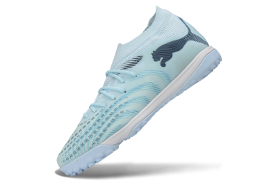 Puma Future 9 Ultimate TF Artificial Turf Soccer Shoes - Blue/Ice Blue/Navy Blue