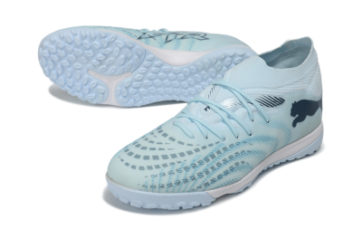 Puma Future 9 Ultimate TF Artificial Turf Soccer Shoes - Blue/Ice Blue/Navy Blue