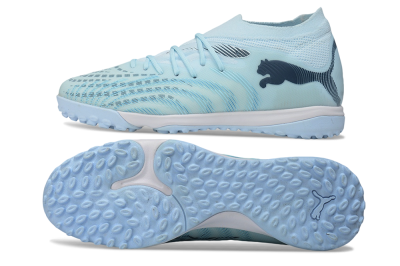 Puma Future 9 Ultimate TF Artificial Turf Soccer Shoes - Blue/Ice Blue/Navy Blue