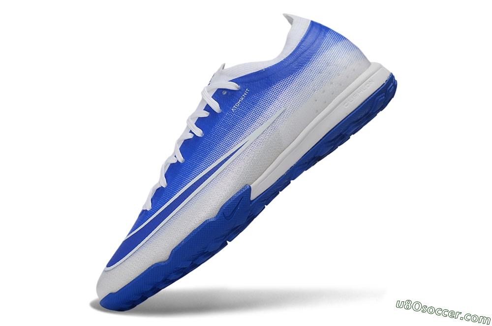 Nike Air Zoom Mercurial Vapor 17 Elite TF Artificial Turf Soccer Shoes - Blue/Royal Blue/White 5