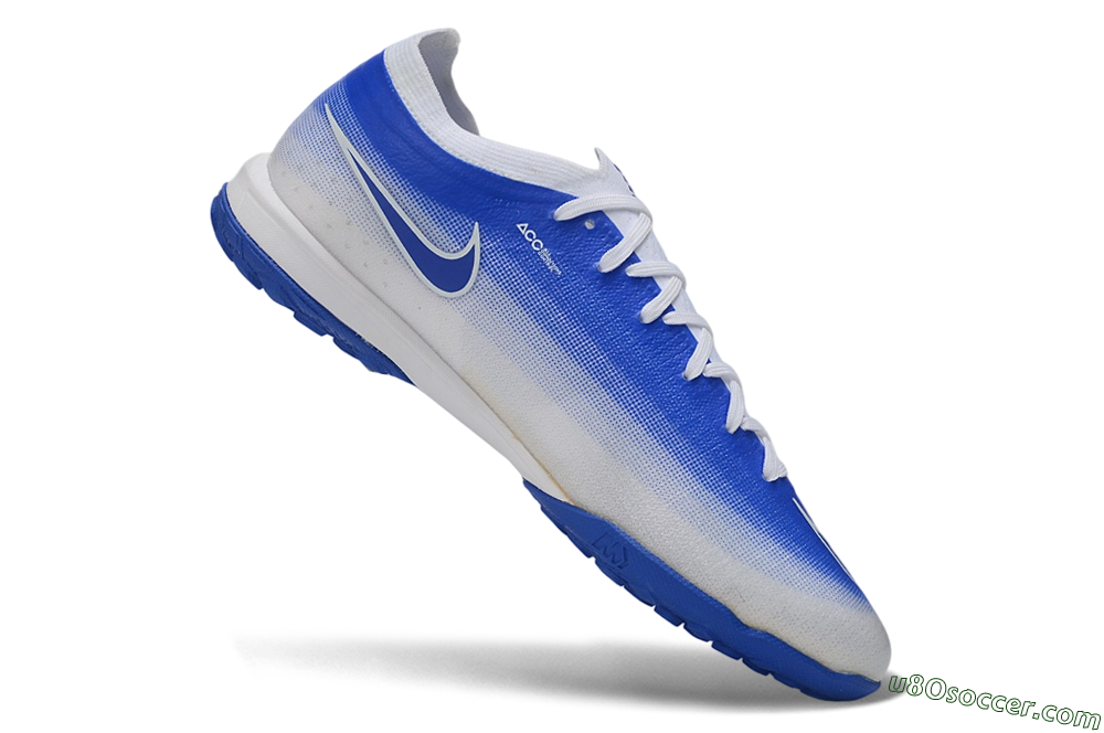 Nike Air Zoom Mercurial Vapor 17 Elite TF Artificial Turf Soccer Shoes - Blue/Royal Blue/White 4