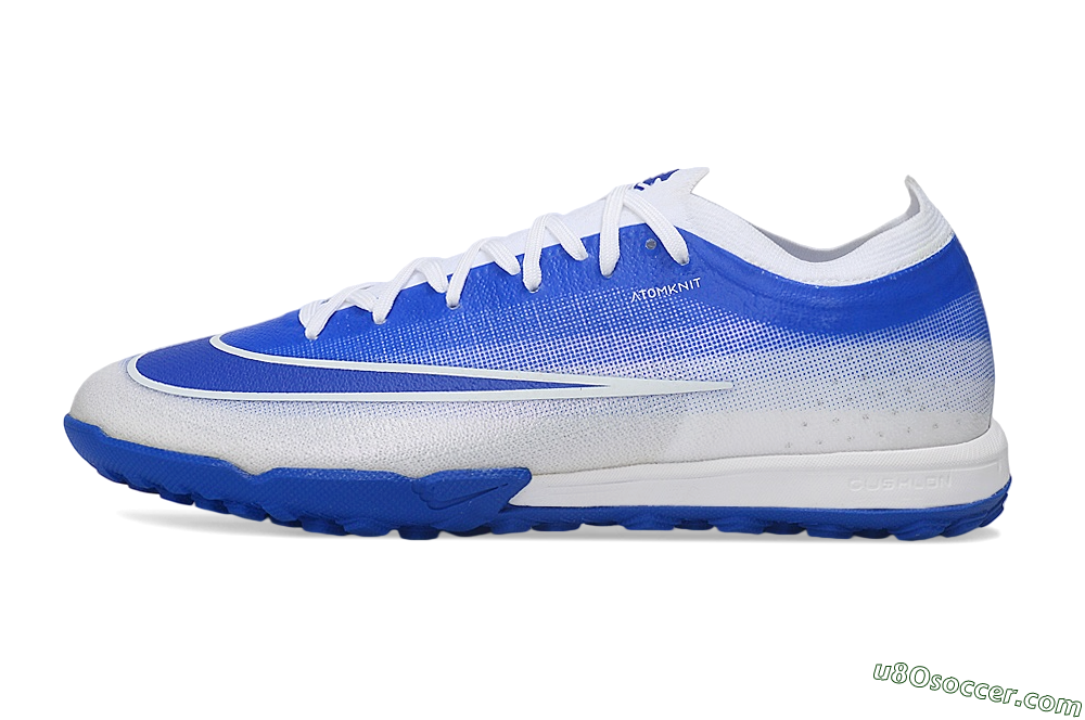 Nike Air Zoom Mercurial Vapor 17 Elite TF Artificial Turf Soccer Shoes - Blue/Royal Blue/White 2