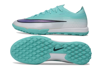 Nike Air Zoom Mercurial Vapor 17 Elite TF Artificial Turf Soccer Shoes - Turquoise/Aurora Green/Metallic Silver