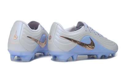 Nike United Tiempo Maestro Elite FG Firm Ground Soccer Cleats - Blue/Glacier Blue/Metallic Copper