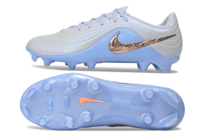 Nike United Tiempo Maestro Elite FG Firm Ground Soccer Cleats - Blue/Glacier Blue/Metallic Copper