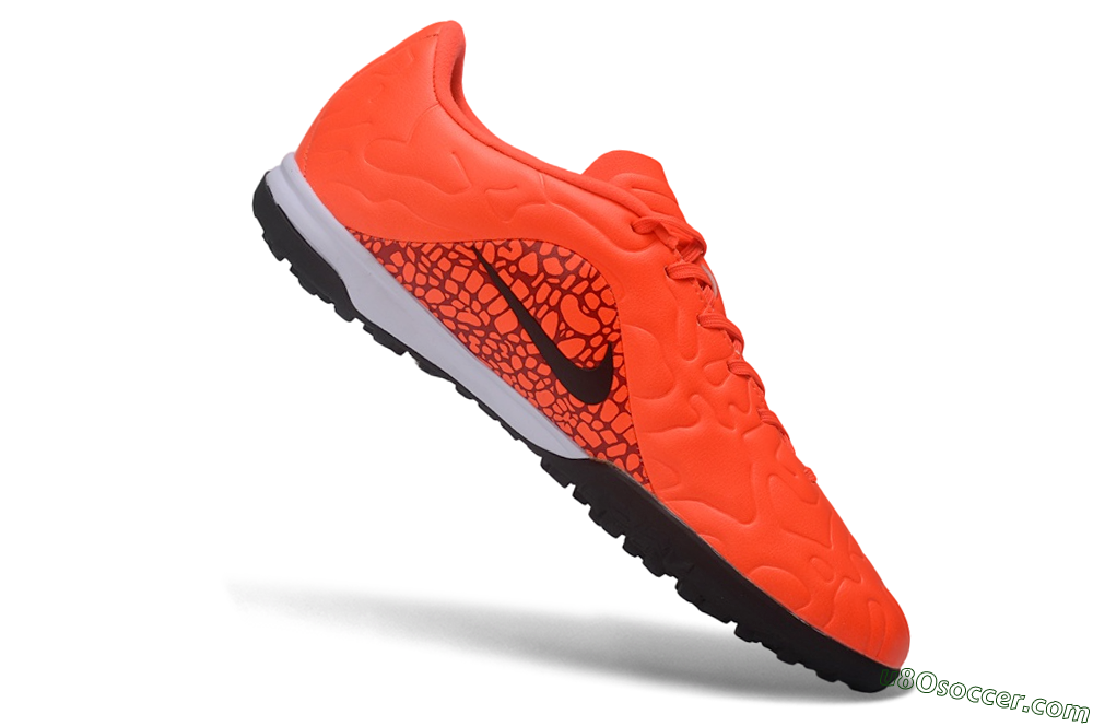 Nike Tiempo Legend 11 Pro TF Artificial Turf Soccer Shoes - Orange/Bright Crimson/Black 4