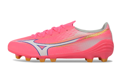 Mizuno Alpha 3 FG Firm Ground Soccer Cleats - Pink/Bright Pink/White