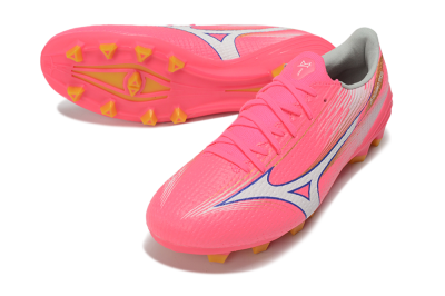 Mizuno Alpha 3 FG Firm Ground Soccer Cleats - Pink/Bright Pink/White