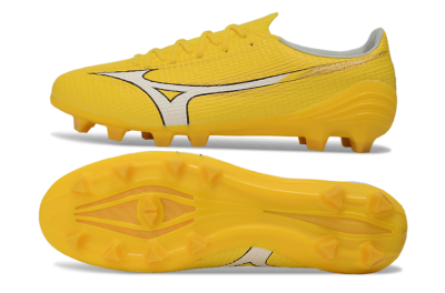 Mizuno Alpha 3 FG Firm Ground Soccer Cleats - Yellow/Bright Sunshine/Golden Glow