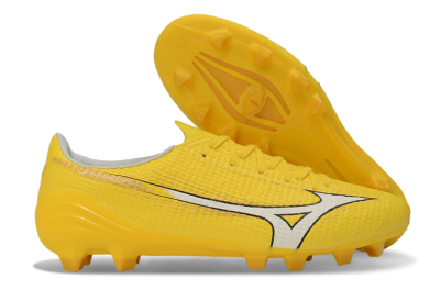 Mizuno Alpha 3 FG Firm Ground Soccer Cleats - Yellow/Bright Sunshine/Golden Glow