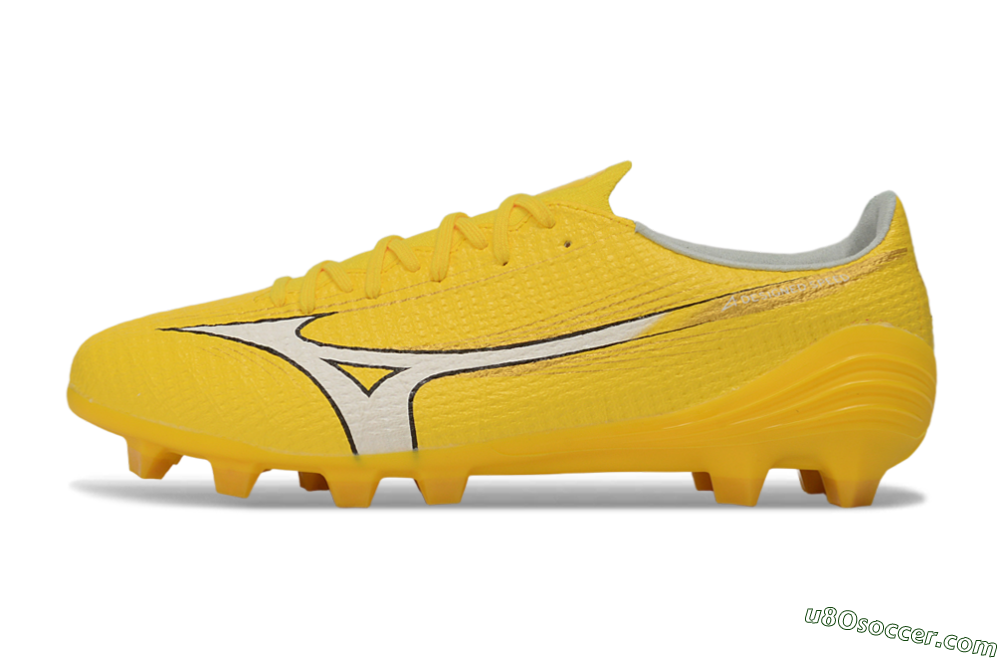 Mizuno Alpha 3 FG Firm Ground Soccer Cleats - Yellow/Bright Sunshine/Golden Glow 2