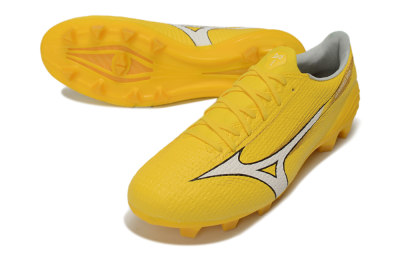 Mizuno Alpha 3 FG Firm Ground Soccer Cleats - Yellow/Bright Sunshine/Golden Glow