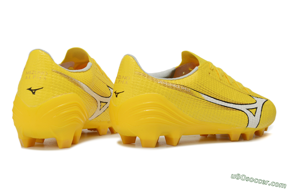 Mizuno Alpha 3 FG Firm Ground Soccer Cleats - Yellow/Bright Sunshine/Golden Glow 6
