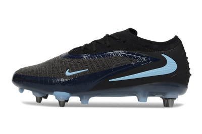 Nike Phantom 6 Low Elite SG Soft Ground Soccer Cleats - Blue/Navy Blue/Icy Blue