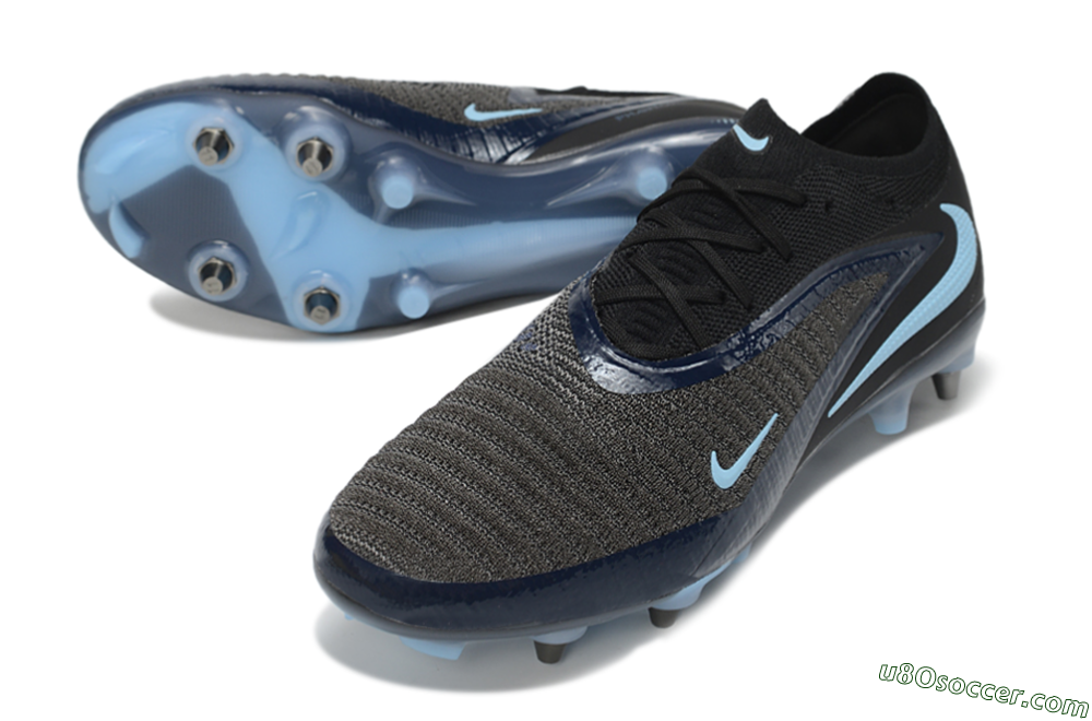 Nike Phantom 6 Low Elite SG Soft Ground Soccer Cleats - Blue/Navy Blue/Icy Blue 3