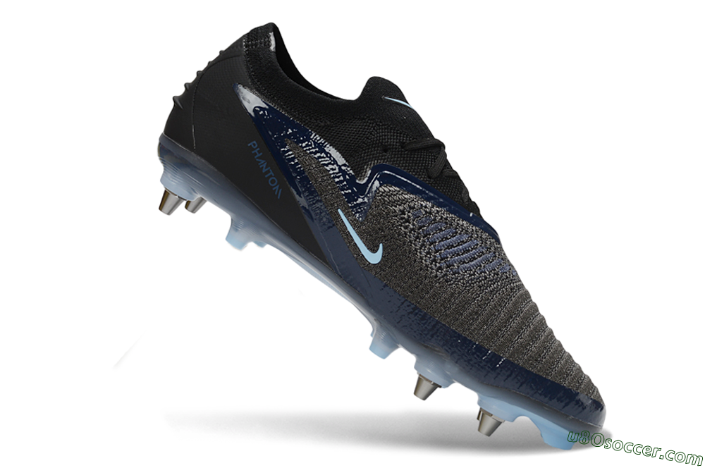 Nike Phantom 6 Low Elite SG Soft Ground Soccer Cleats - Blue/Navy Blue/Icy Blue 4