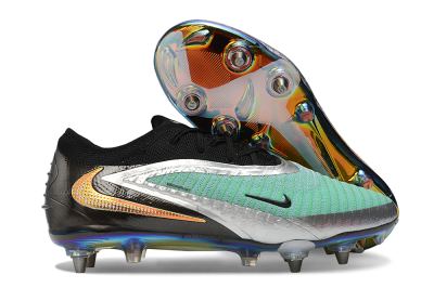 Nike Phantom 6 Low Elite SG Soft Ground Soccer Cleats - Green/Mint Green/Shimmering Black