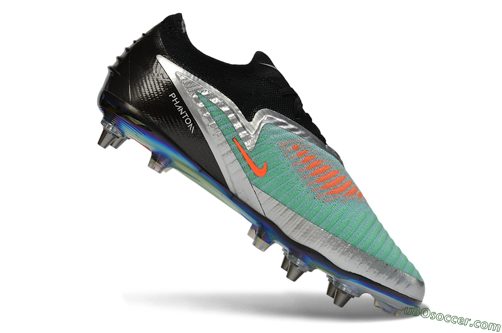 Nike Phantom 6 Low Elite SG Soft Ground Soccer Cleats - Green/Mint Green/Shimmering Black 4