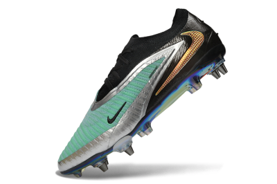 Nike Phantom 6 Low Elite SG Soft Ground Soccer Cleats - Green/Mint Green/Shimmering Black