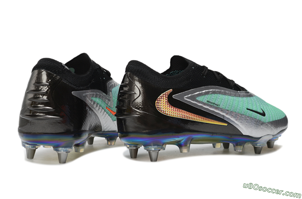Nike Phantom 6 Low Elite SG Soft Ground Soccer Cleats - Green/Mint Green/Shimmering Black 6