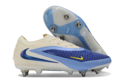 Nike Phantom 6 Low Elite SG Soft Ground Soccer Cleats - Blue/Light Blue/White