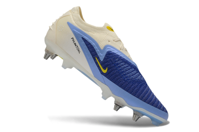 Nike Phantom 6 Low Elite SG Soft Ground Soccer Cleats - Blue/Light Blue/White