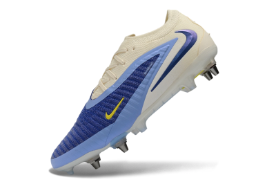 Nike Phantom 6 Low Elite SG Soft Ground Soccer Cleats - Blue/Light Blue/White
