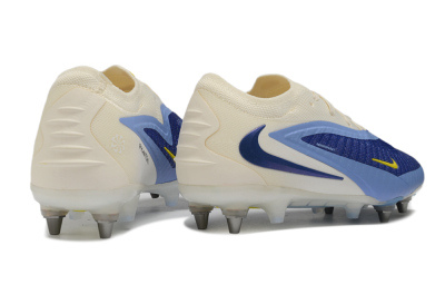 Nike Phantom 6 Low Elite SG Soft Ground Soccer Cleats - Blue/Light Blue/White