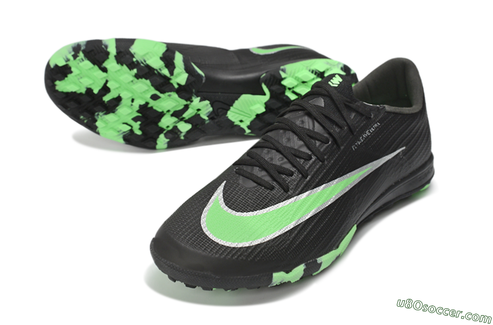 Nike Air Zoom Mercurial Superfly 11 TF Artificial Turf Soccer Shoes - Black/Neon Green/Electric Lime 3