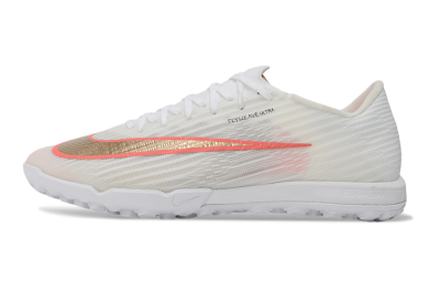 Nike Air Zoom Mercurial Superfly 11 TF Artificial Turf Soccer Shoes - White/Crimson Blaze/Soft Silver