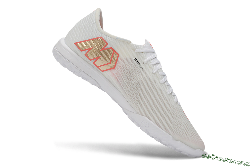 Nike Air Zoom Mercurial Superfly 11 TF Artificial Turf Soccer Shoes - White/Crimson Blaze/Soft Silver 4