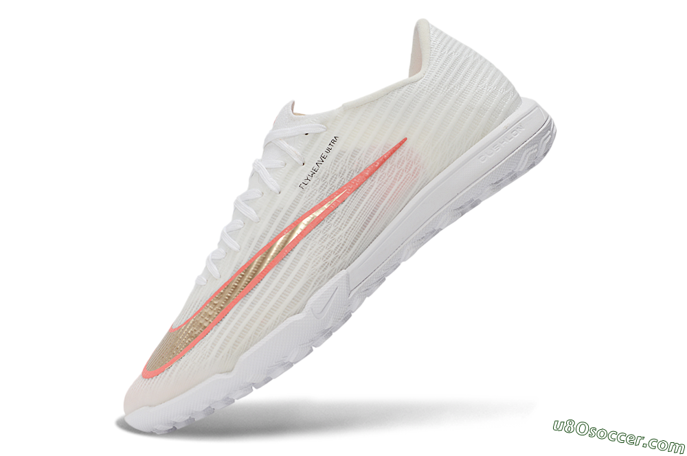 Nike Air Zoom Mercurial Superfly 11 TF Artificial Turf Soccer Shoes - White/Crimson Blaze/Soft Silver 5