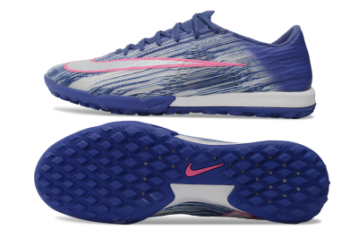 Nike Air Zoom Mercurial Superfly 11 TF Artificial Turf Soccer Shoes - Blue/Electric Blue/Neon Pink
