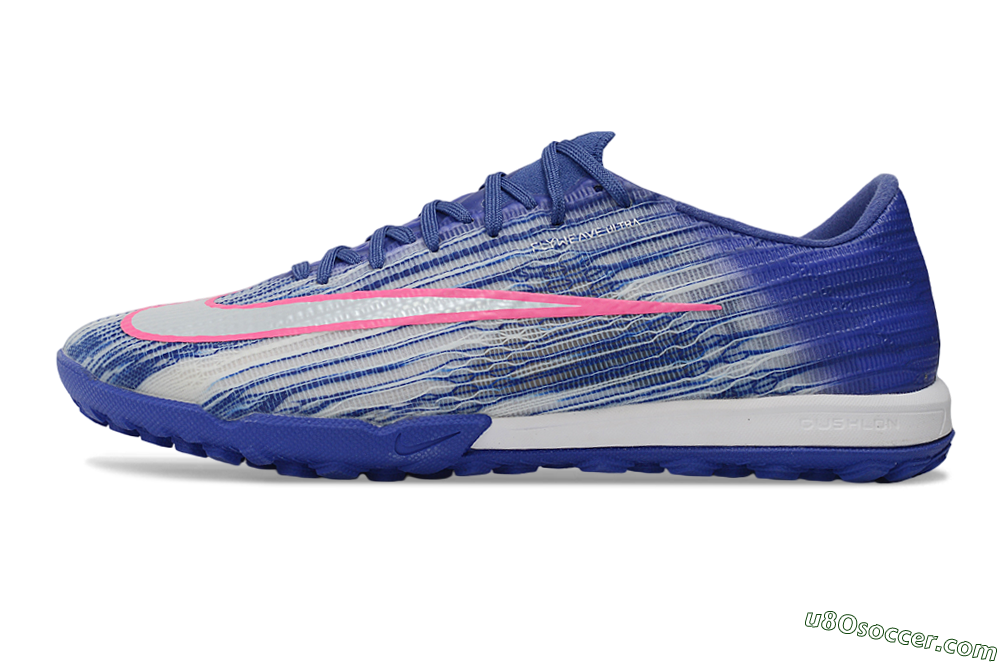 Nike Air Zoom Mercurial Superfly 11 TF Artificial Turf Soccer Shoes - Blue/Electric Blue/Neon Pink 2