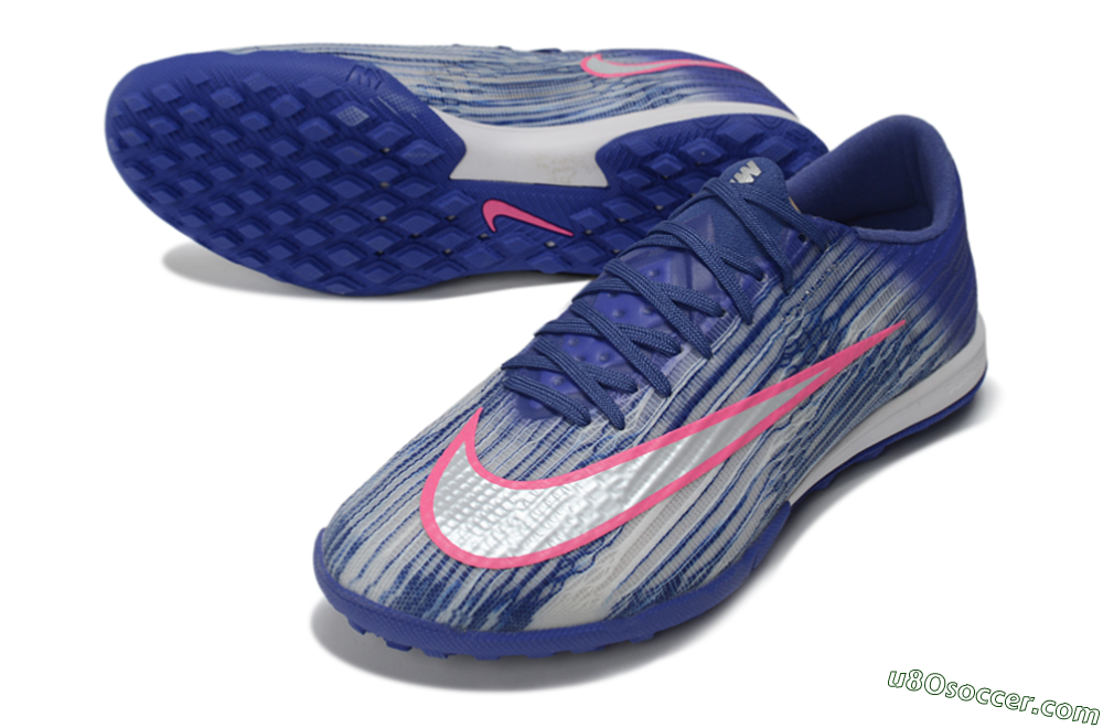 Nike Air Zoom Mercurial Superfly 11 TF Artificial Turf Soccer Shoes - Blue/Electric Blue/Neon Pink 3