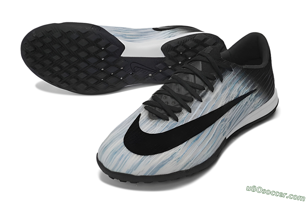 Nike Air Zoom Mercurial Superfly 11 TF Artificial Turf Soccer Shoes - Black/Ice Blue/White 3