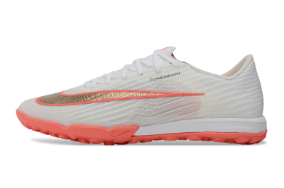 Nike Air Zoom Mercurial Superfly 11 TF Artificial Turf Soccer Shoes - White/Fiery Red/Metallic Gold