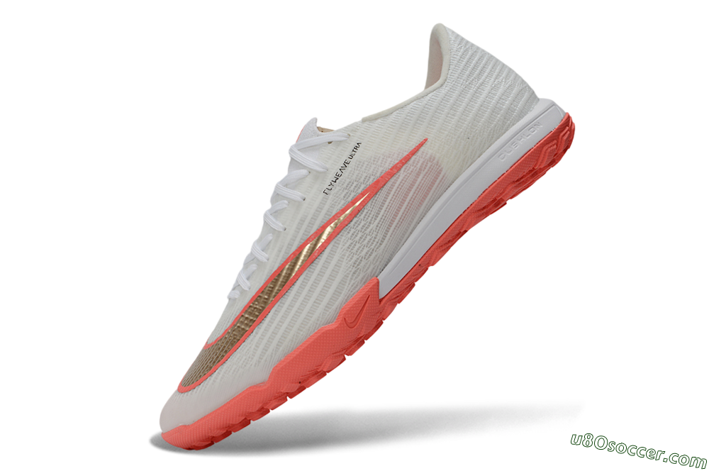 Nike Air Zoom Mercurial Superfly 11 TF Artificial Turf Soccer Shoes - White/Fiery Red/Metallic Gold 5