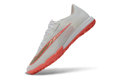 Nike Air Zoom Mercurial Superfly 11 TF Artificial Turf Soccer Shoes - White/Fiery Red/Metallic Gold