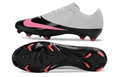 CR7 x Nike Air Zoom Mercurial Vapor 16 Elite AG Firm Ground Soccer Cleats - Black/Hot Pink/White