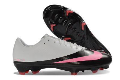 CR7 x Nike Air Zoom Mercurial Vapor 16 Elite AG Firm Ground Soccer Cleats - Black/Hot Pink/White