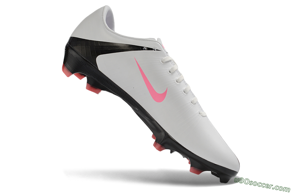 CR7 x Nike Air Zoom Mercurial Vapor 16 Elite AG Firm Ground Soccer Cleats - Black/Hot Pink/White 4