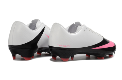CR7 x Nike Air Zoom Mercurial Vapor 16 Elite AG Firm Ground Soccer Cleats - Black/Hot Pink/White
