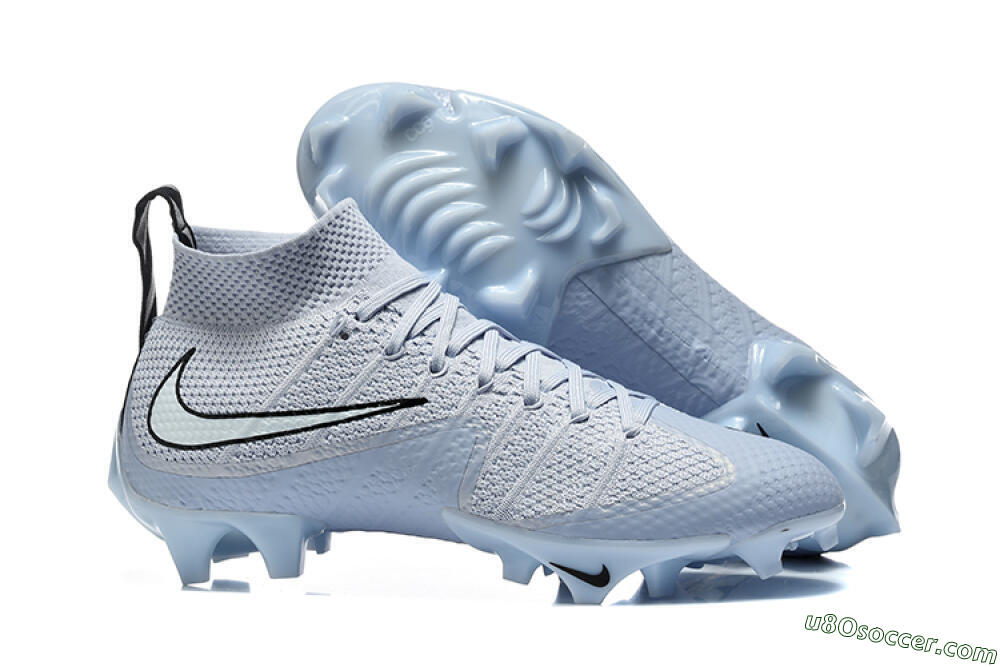 Nike Vapor Edge 360 FG Firm Ground Soccer Cleats - Grey/Cool Grey/Metallic Silver 1
