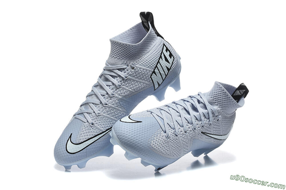 Nike Vapor Edge 360 FG Firm Ground Soccer Cleats - Grey/Cool Grey/Metallic Silver 6
