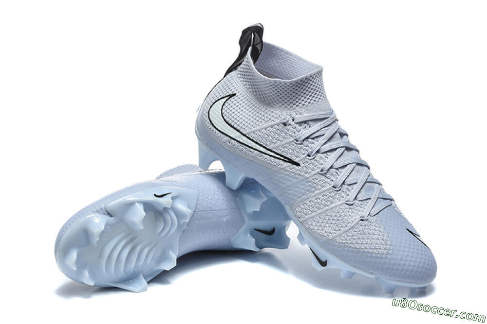Nike Vapor Edge 360 FG Firm Ground Soccer Cleats - Grey/Cool Grey/Metallic Silver 4